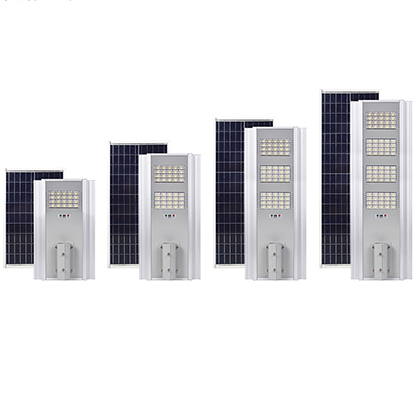 Solar integrated street light